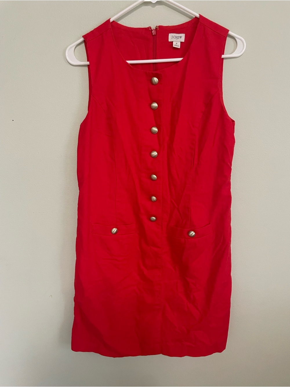 Gorgeous Red J. Crew Dress 🌹 - Picture 3 of 5